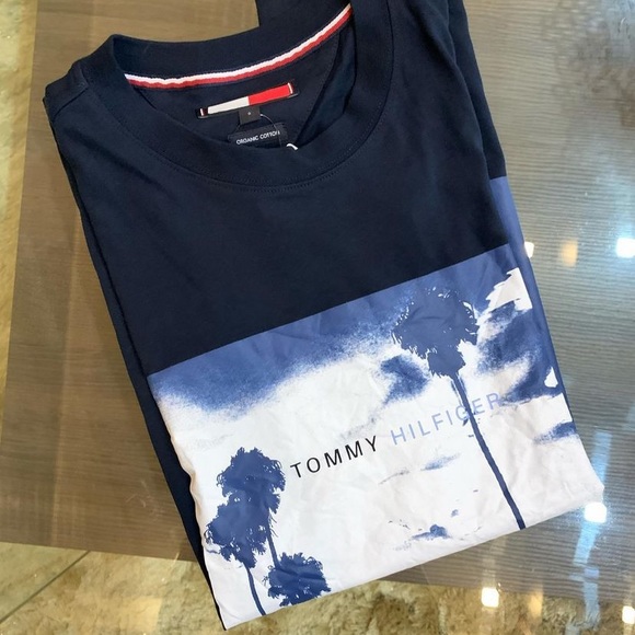 Tommy Hilfiger T-shirt-original tags removed delabelled.Size-S (38in upto 42) - Picture 4 of 5
